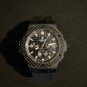 Hublot Carbon Fiber Chronograph Watch